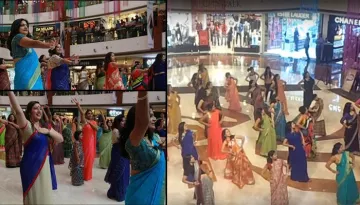 This Flash Mob In Sarees Is Definitely The Most Awesome Thing You Will See On The Internet Today!