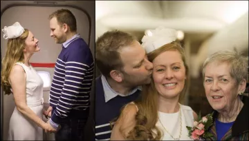 This Unusual Dreamy Wedding 35,000 Feet In The Air Will Leave You Charmed And Make You Want One Too