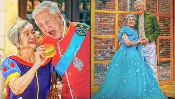 This Old Chinese Couple Had A Disney Wedding Photoshoot And We Couldn't Be Any Happier Seeing It