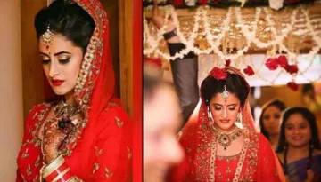 'Yeh Hai Mohabbatein' Star Mihika Varma Looks Like A Dream Bride In These Wedding Pictures