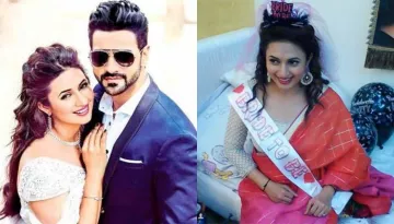 Divyanka Tripathi Is Looking Like A Princess On Her Bachelorette Party