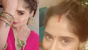 'Unmarried' TV Actress Arti Singh Wore 'Sindoor' On The Occasion Of 'Karva Chauth'