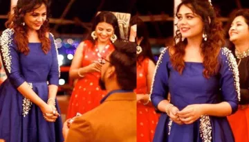 'Pavitra Rishta' Fame Prarthana Got Engaged To A Famous Writer-Director In Royal Blue Gown