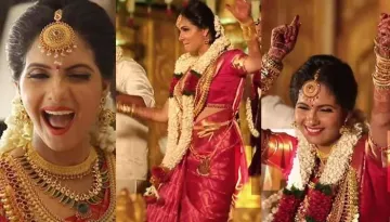 Malayali Actor Ashwathy Dancing With Groom And Family On Her Wedding Is Going Viral