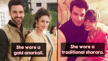 10 Bollywood And TV Celebrity Couples And What They Wore On Their First Diwali