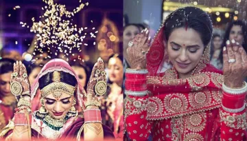 The Reason Behind An Indian Bride Throwing Rice During Her 'Vidaai' Is Beautiful Beyond Words