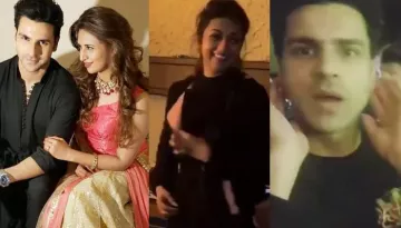 Vivek Dahiya's EPIC Reaction When A Belly Dancer Got Too Close To Him In Front Of Divyanka