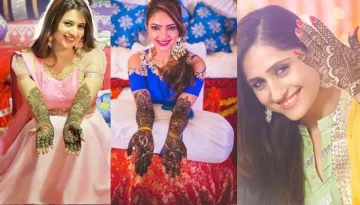 TV Celeb Brides That Rocked Their Mehendi And Sangeet Function Looks; Take Inspiration!
