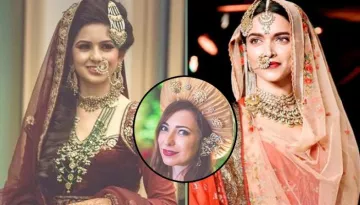 Bride Recreated Deepika's Royal Look From 'Bajirao Mastani' At Her Sangeet Function