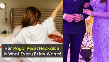 This Superstar Wore A Beautiful Lavender Gown On Her Reception And Looked Superbly Stunning