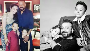 Sanjay Dutt's Adorable Photoshoot With His Twin Kids Is Pure Father Goals