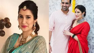 Sagarika Wears An Unusual Green-Silver 'Lehenga' On Her 'Mehendi' And Looks Unbelievably Beautiful