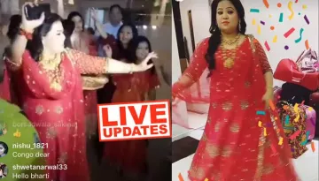 LIVE UPDATES: Bharti Is Wearing All Gold On Her Bangle Ceremony, Looking Like A 'Rani'