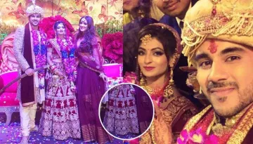 Abhishek Bajaj Gets Married To Akanksha Jindal, Bride's Lehenga Has Unique Embroidery At The Bottom