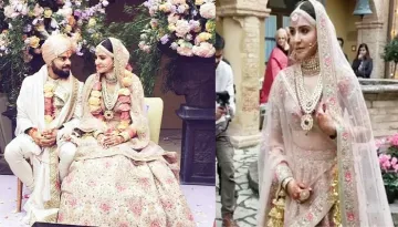 Anushka's Bridal Entry On Her Own Song And Virat's Reaction Seeing Her As 'Dulhania' Is Aww-dorable