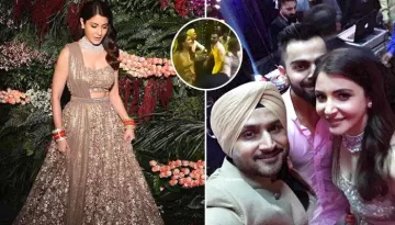 Watch Bhajji, Shikhar And Others Dancing With Their 'Nayi Bhabhi' Anushka On The Beats Of Dhol