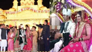 Maharashtra BJP Chief's Son's Wedding Was Straight Out Of A Karan Johar Movie
