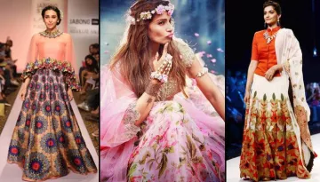 10 Best Floral Lehenga Designs To Flaunt This Summer