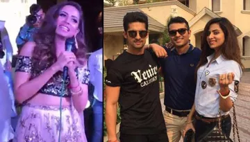 You Can't Miss These Videos Of Sargun Mehta Dancing And Singing On Her Brother's Engagement!