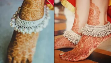 10 Appealing And Trendy Anklet Designs For All Brides-To-Be