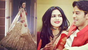 Akansha Chamola's Golden Red Lehenga Is A Bride's Dream; Candid Wedding Pictures Inside