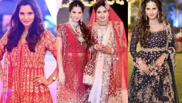 Sania Mirza's Gorgeous Bridesmaid Dresses At Her Sister Anam's Wedding Is Pure Sister Goals