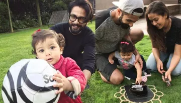 After Getting Her Ears Pierced, Misha Kapoor Enjoys Mommy Mira's Lollipop Treat