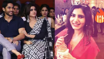 We Can't Take Our Eyes Off From Samantha's Red Dress From Her Pre-Wedding Bash