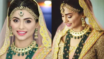 Priya Bathija Ditched Traditional Red For This Color-Combo; Her Bridal Outfit Took Our Breath Away