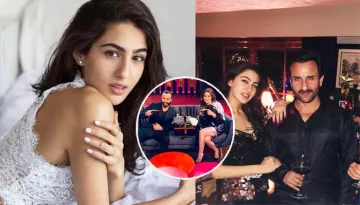 Saif Ali Khan And Sara Ali Khan On Koffee With Karan Season 6 Couch, Guess Who Will Win The Hamper?