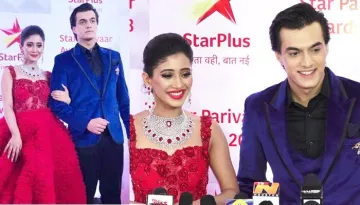 Mohsin Khan Dedicates His Award To Girlfriend Shivangi Joshi At Star Parivaar Awards 2018
