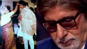 Amitabh Bachchan Gets Emotional After Hearing An Audio Clip Of Late Mother Teji Bachchan On KBC Sets