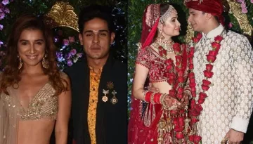 Priyank Sharma Arrived With Alleged Girlfriend, Benafsha Soonawalla To Prince And Yuvika's Wedding