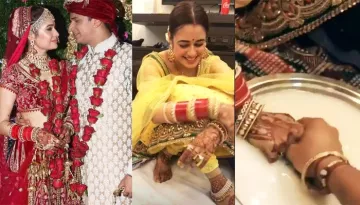 Prince Narula Shares Wifey Yuvika Chaudhary's First Look After Marriage Playing Post-Wedding Games