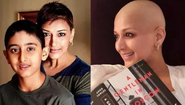Unseen Picture Of Sonali Bendre With Her Son Ranveer Behl From Sloan Kettering Cancer Centre