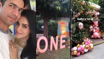 Asin Thottumkal Shares Pictures From Her Baby Girl's First Birthday, It Was A Dreamy-Themed Bash
