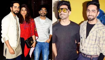 Tahira Kashyap Gets Kisses From Ayushmann Khurrana And Aparshakti Khurana, Picture Inside
