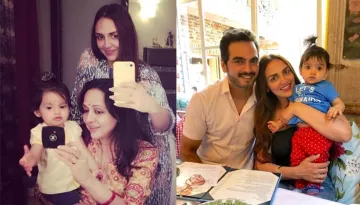 Radhya Takhtani's Mirror Selfie With Mom Esha Deol And Mom's Mom, Hema Malini