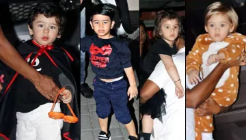 Taimur Ali Khan, Yash And Roohi Johar, Laksshya Kapoor Attend Ahil Sharma's Spooky Halloween Bash