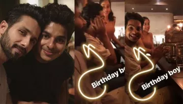 Ishaan Khatter Behaves Like A School Going Kid, Acts Crazy Over His Delicious Birthday Cake