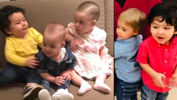 Taimur Ali Khan And Roohi Johar Have Their 'Dhoom' Moment On The Playdate, Yash Johar Is All Hearts