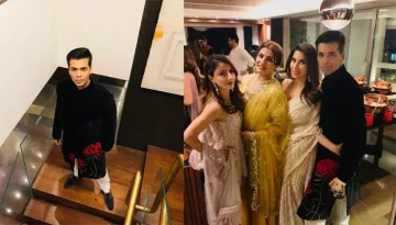 Lovebirds Malaika-Arjun, Farhan-Shibani And Others Attend Karan Johar's Diwali Bash, Pictures Inside