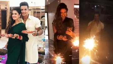 Prince Narula And Yuvika Chaudhary's First Diwali Together Post-Marriage, Pictures Inside