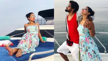 Hina Khan And Rocky Jaiswal's Romantic Pictures On Yacht From Maldives Are Winning Hearts