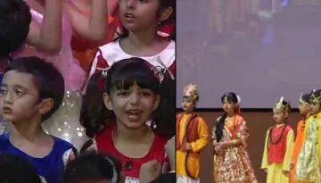 Aaradhya Bachchan And Azad Rao Khan Perform As Sita And Ram At The Dussehra Assembly, Video Inside