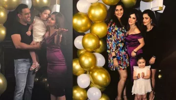 Sakshi Singh Dhoni Had A Blast On Her Birthday With Hubby Mahendra Singh Dhoni And Daughter Ziva