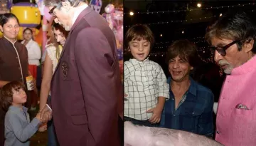 Amitabh Bachchan Reveals How AbRam Thinks He's His Grandfather, Shah Rukh Khan's Reply Is Unexpected