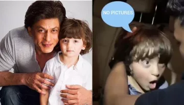 Angry AbRam Khan Shows How To Deal With Paparazzi, Yells At Media For Clicking His Pictures