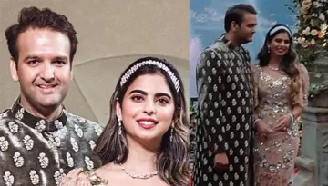 Unseen Picture From Isha Ambani And Anand Piramal's Engagement In Italy, Friends Shower Kisses