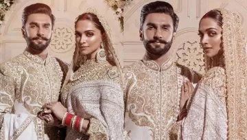 Ranveer Singh And Deepika Padukone Look Like A Royal Vision In White On Their Mumbai Reception